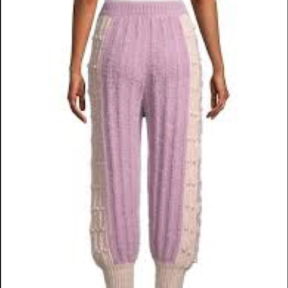 NWT LoveShackFancy Landana Jogger in Size S - Picture 4 of 12